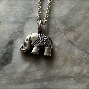 Dogeared Elephant necklace